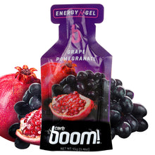Load image into Gallery viewer, Carb Boom! Energy Gel 24-PACK - Grape Pomegranate